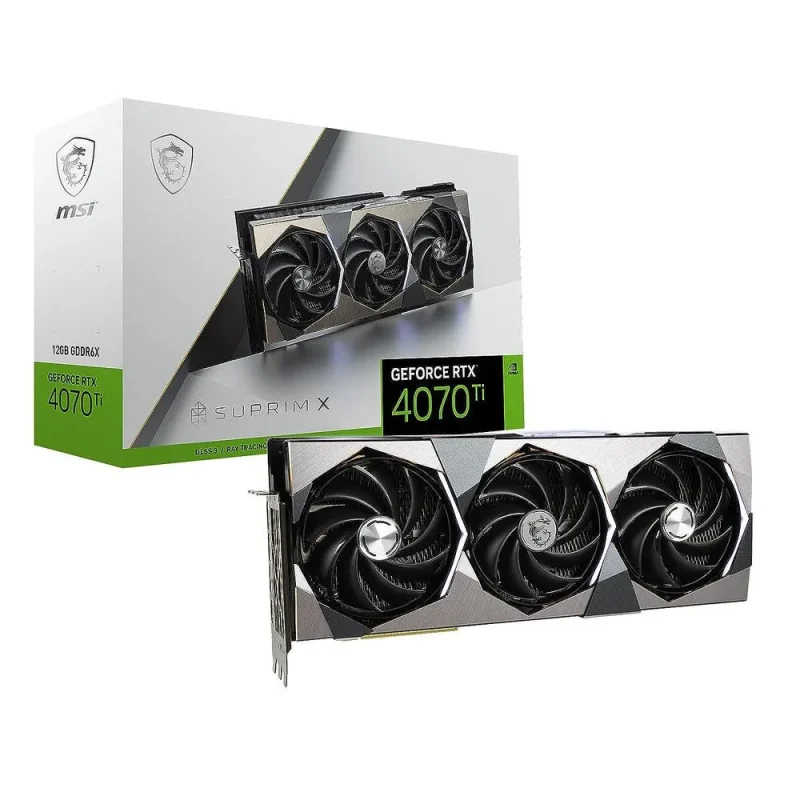 msi rtx 4070 ti suprim x 12gb graphics card