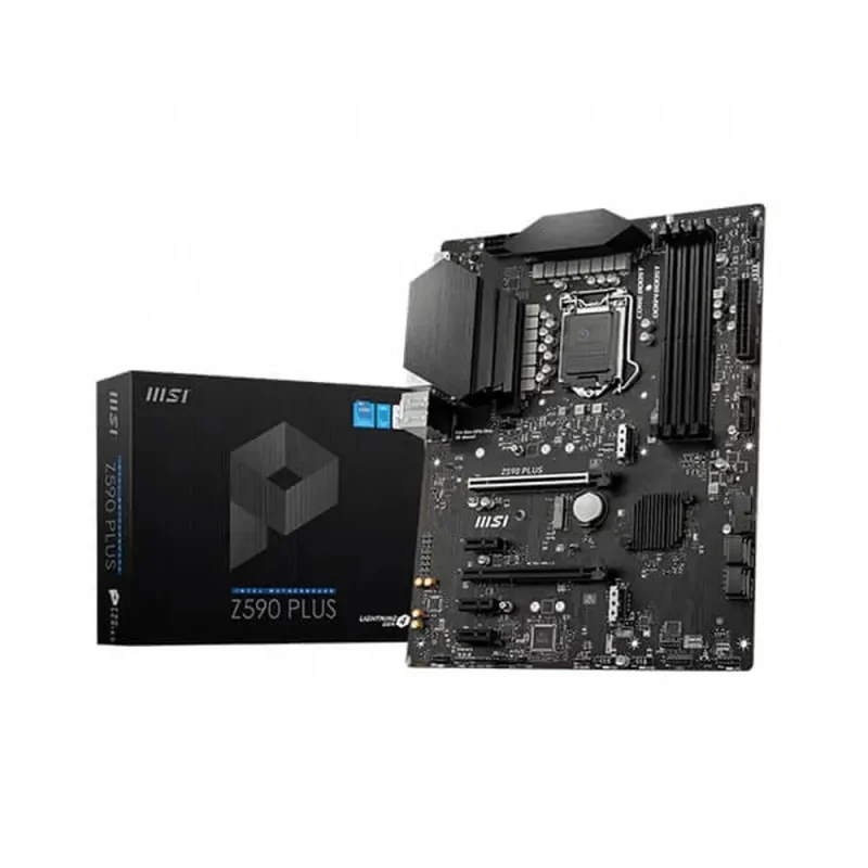 msi z590 plus motherboard high performance gaming