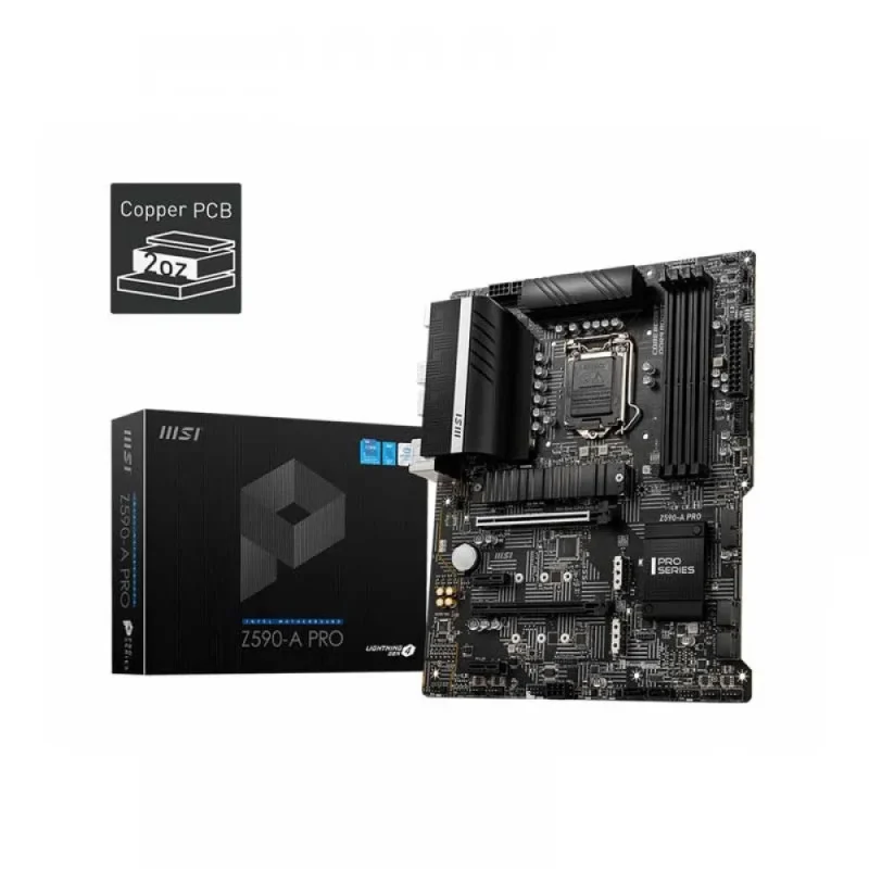 msi z590 pro motherboard intel ddr4