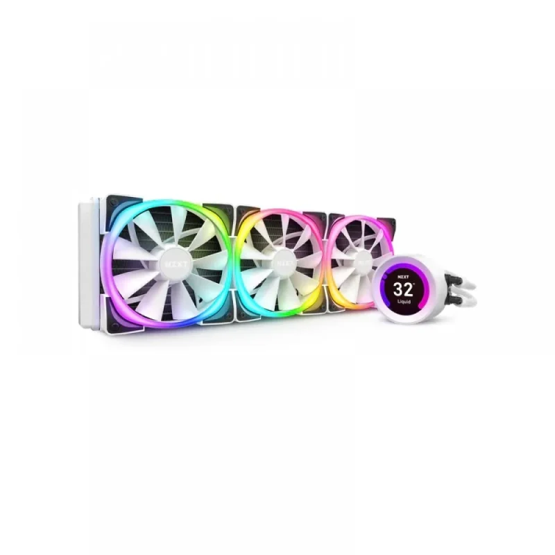 nzxt kraken z73 360mm white rgb liquid cooler