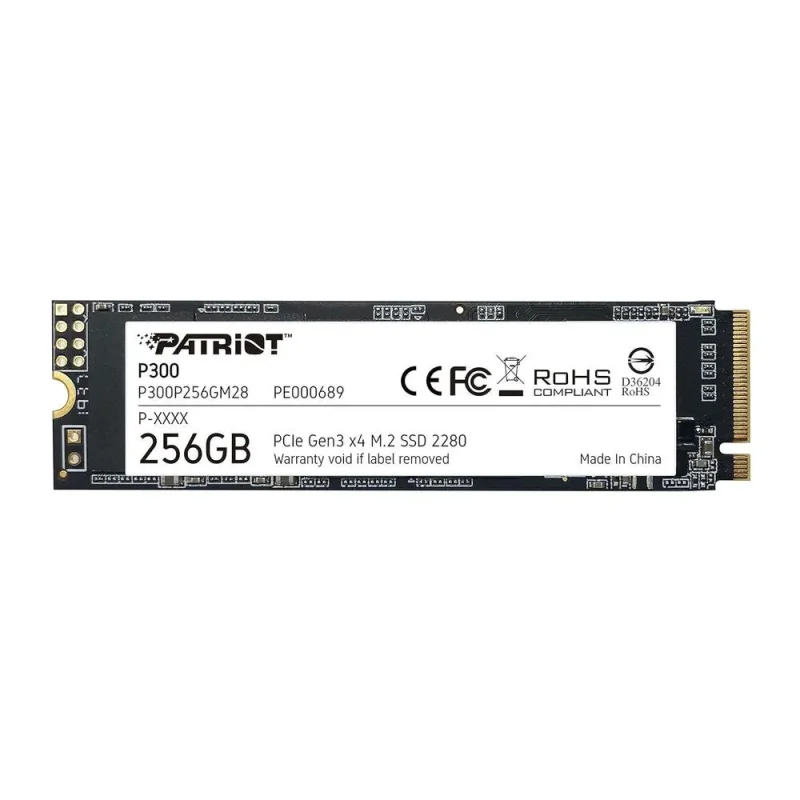 patriot p300 256gb m 2 nvme ssd fast internal drive