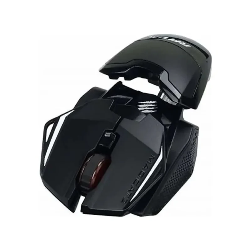 r a t 1 wireless ergonomic gaming mouse 2000dpi 3 macro buttons black