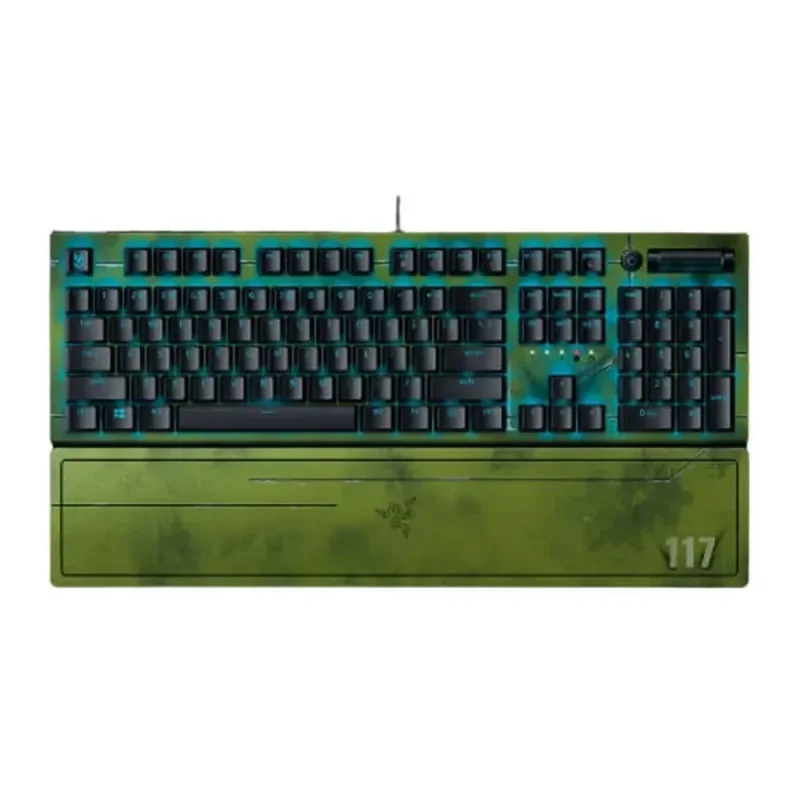 razer blackwidow v3 halo infinite edition mechanical gaming keyboard green switches