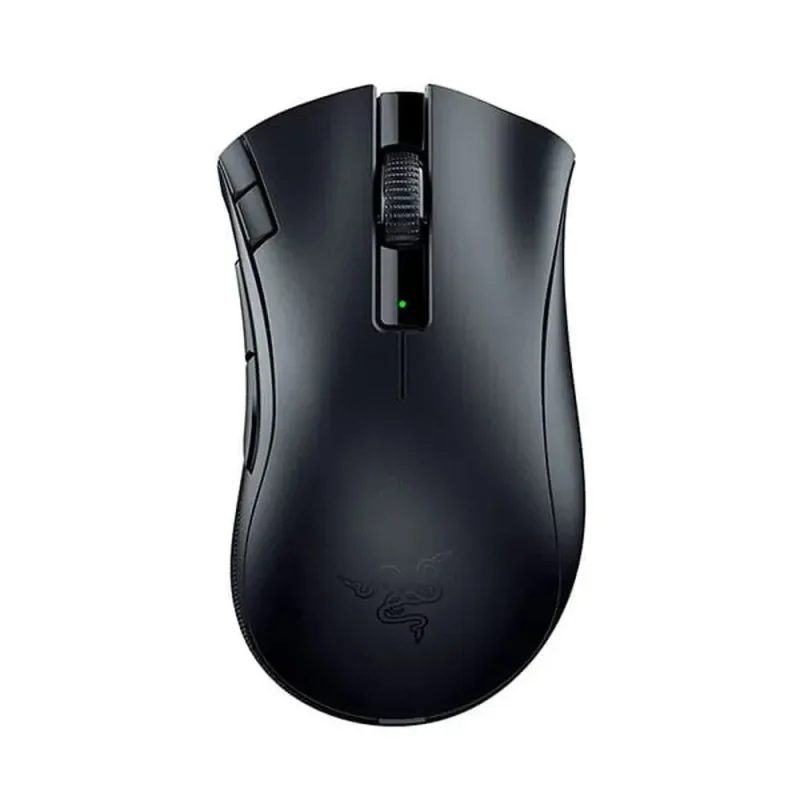 razer deathadder v2 x hyperspeed wireless gaming mouse 14k dpi 7 macro buttons ergonomic design black