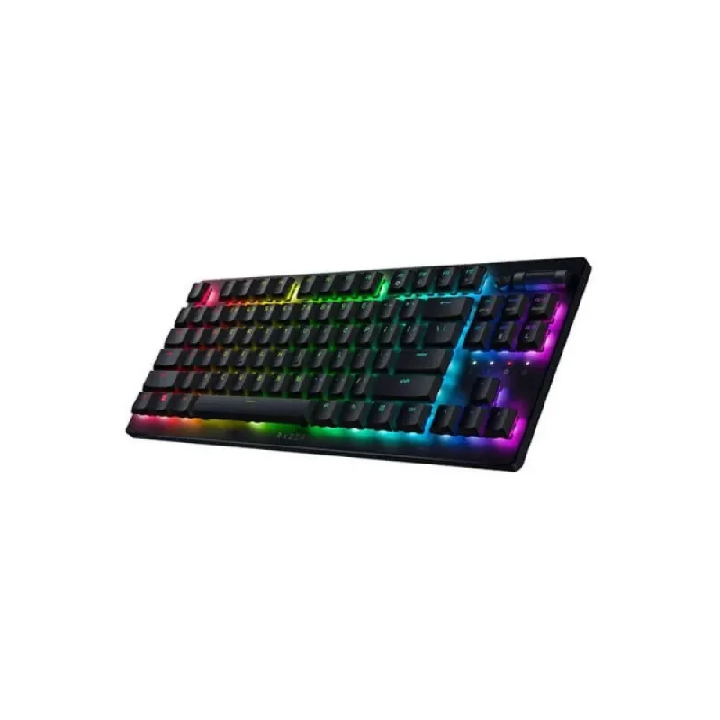 razer deathstalker v2 pro low profile wireless tkl gaming keyboard black red optical switch