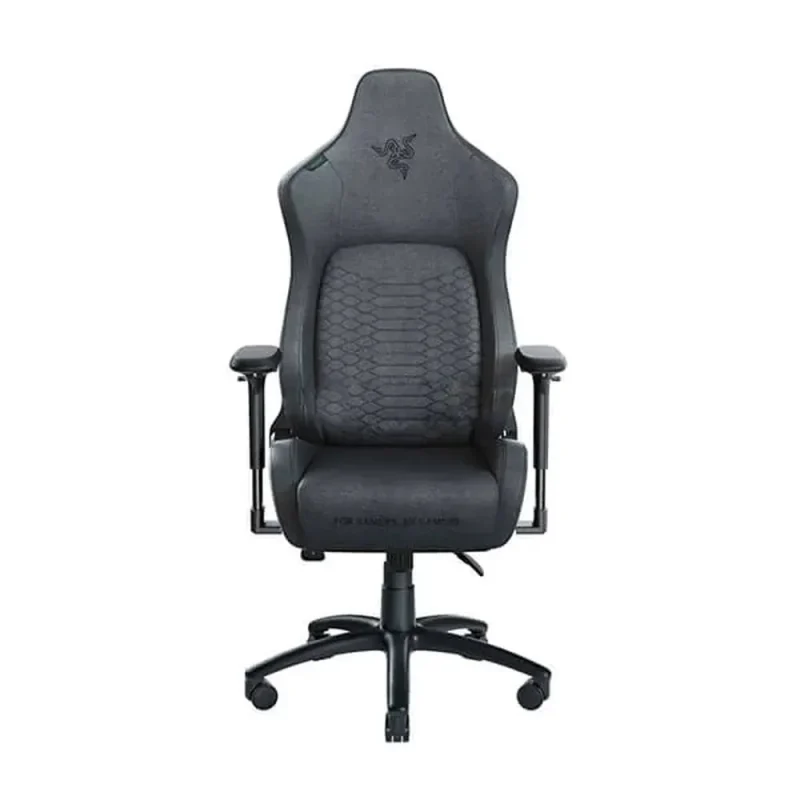 razer iskur dark gray fabric gaming chair