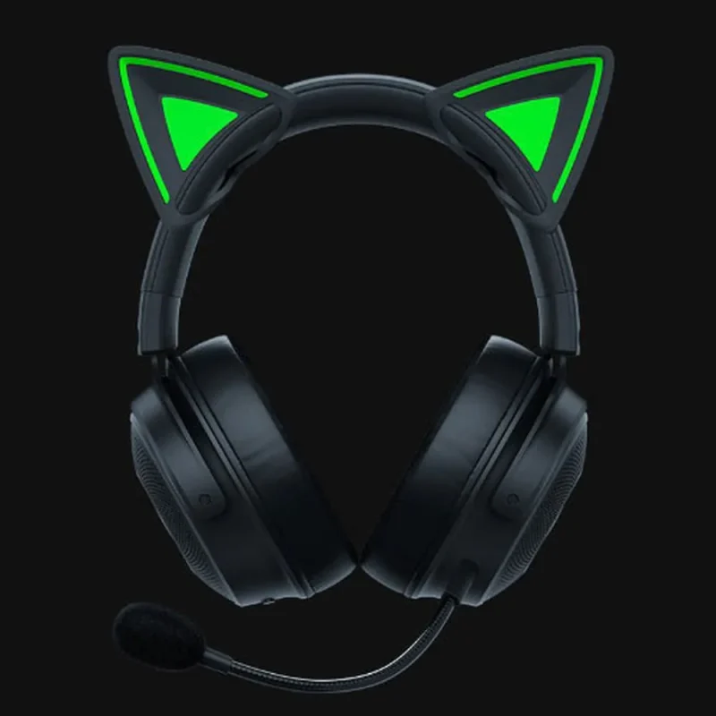 razer kitty ears v2 for gaming headphones black edition