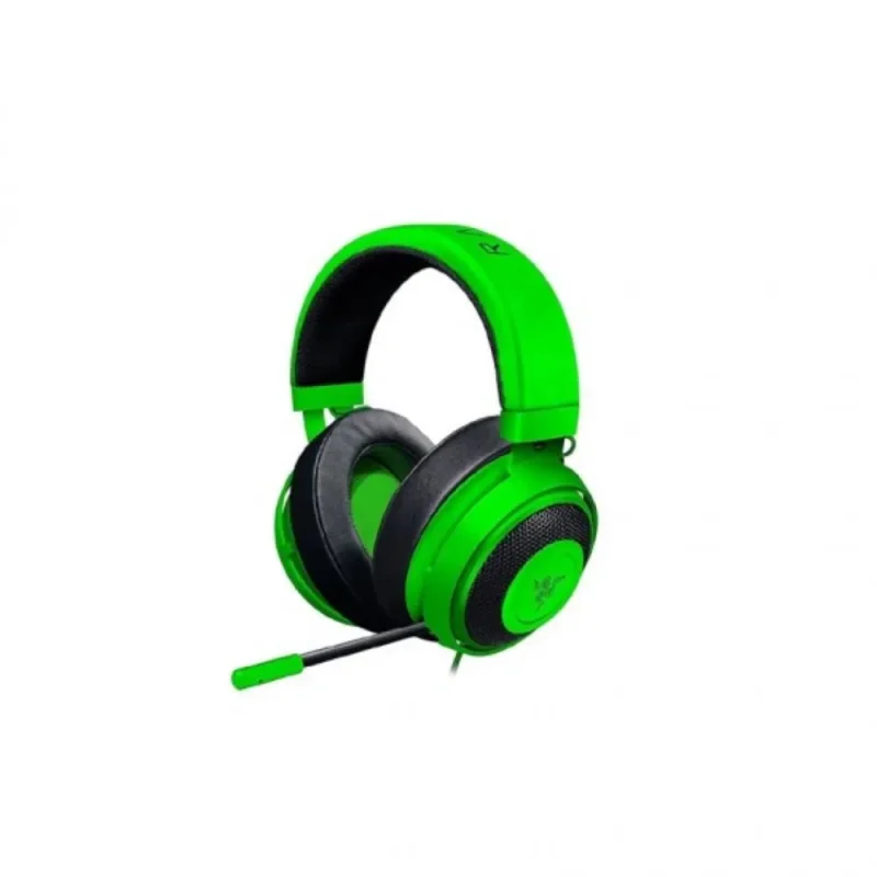 razer kraken 7 1 surround sound gaming headset green