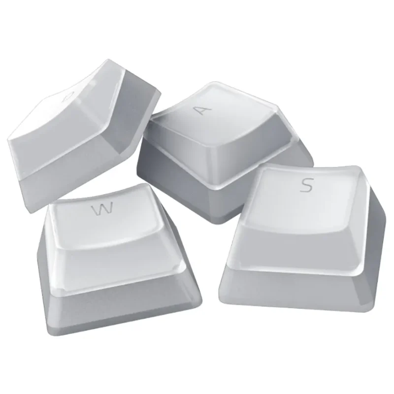 razer phantom white keycap set upgrade your keyboard