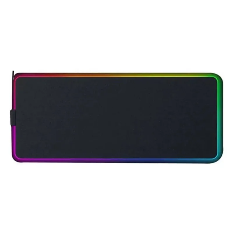 razer strider chroma rgb large black mousepad