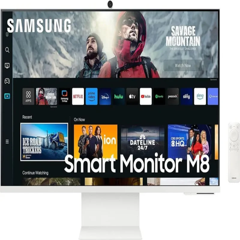 samsung m8 32 4k uhd gaming monitor 99 srgb 4ms