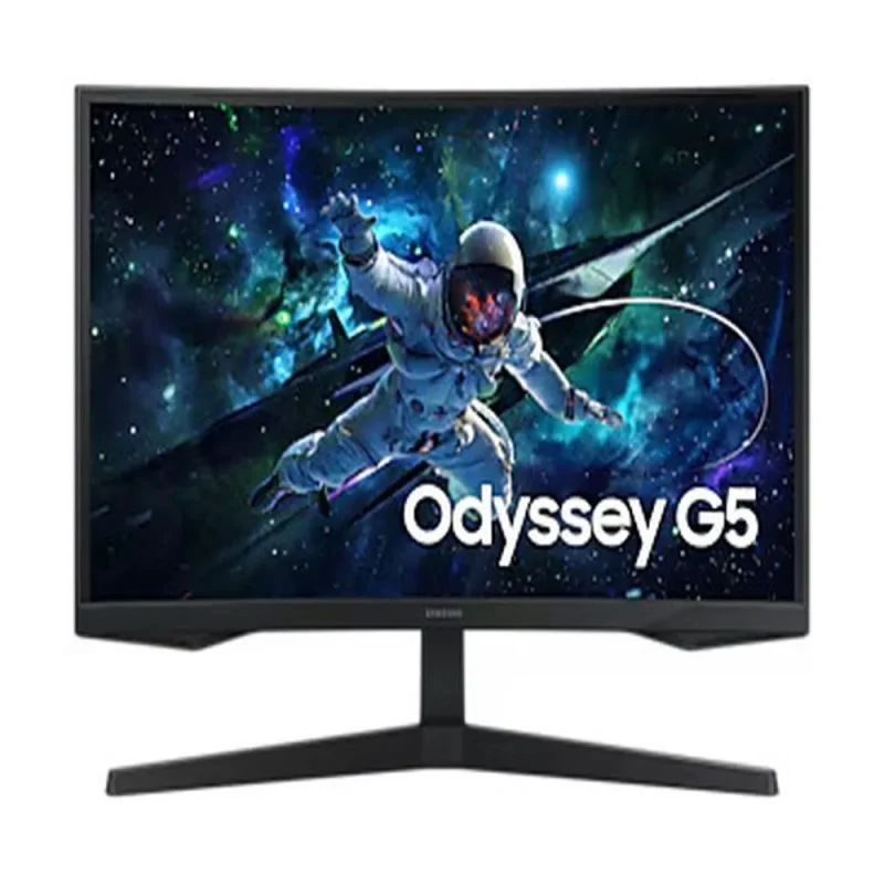 samsung odyssey g5 27 qhd 165hz curved gaming monitor 1ms 99 srgb amd freesync