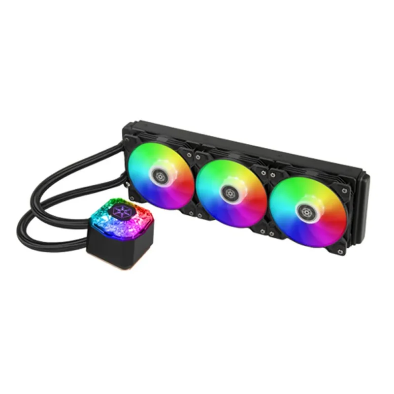 silverstone icegem 360 argb liquid cooler 360mm black