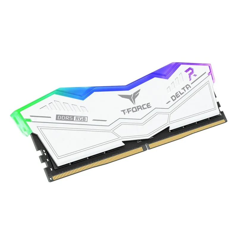 teamgroup t force delta 32gb ddr5 6000mhz rgb ram white