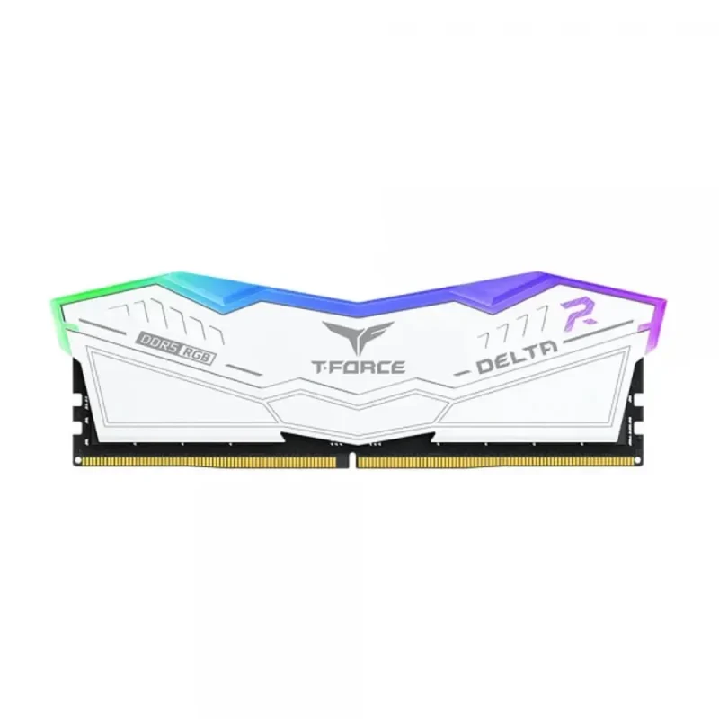 teamgroup t force delta rgb 16gb ddr5 5200mhz white ram