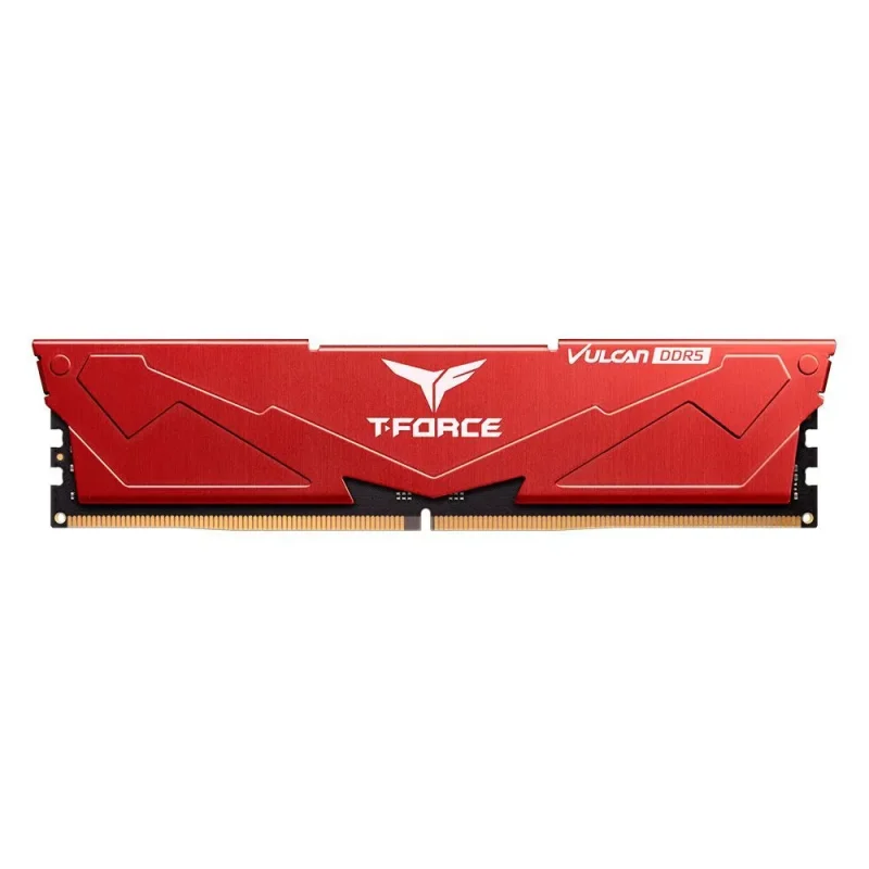 teamgroup t force vulcan 8gb ddr5 5200mhz ram red