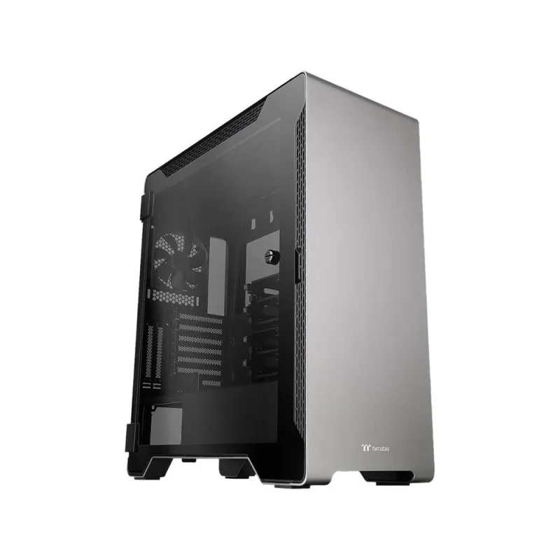 thermaltake a500 space grey atx mid tower case