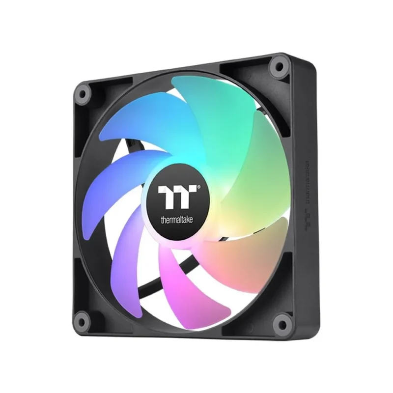 thermaltake ct120 argb sync cabinet fans 2 pack black