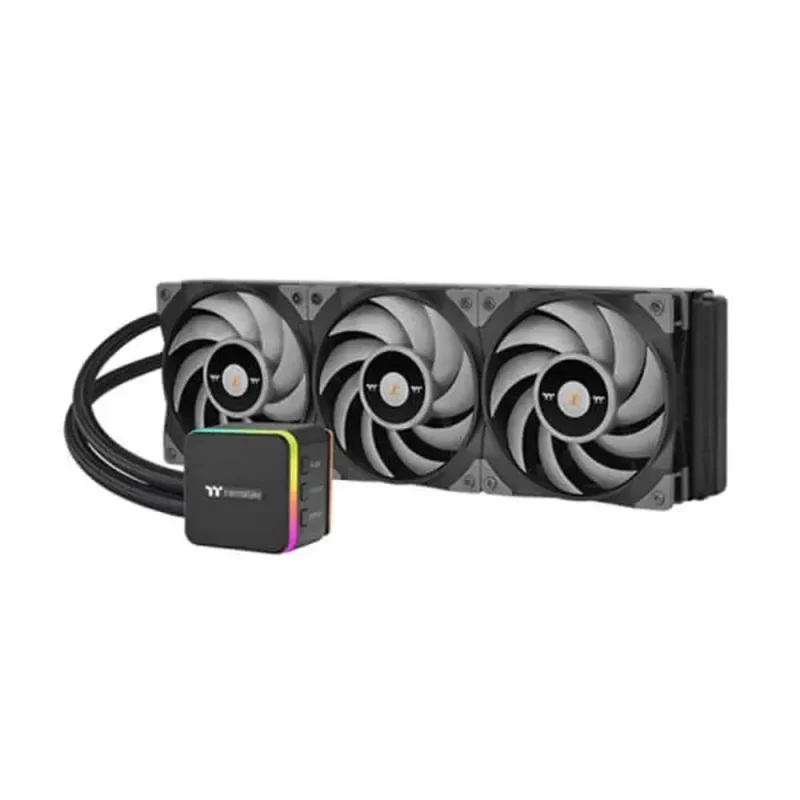 thermaltake ioring 360 trx40 argb 360mm liquid cooler black