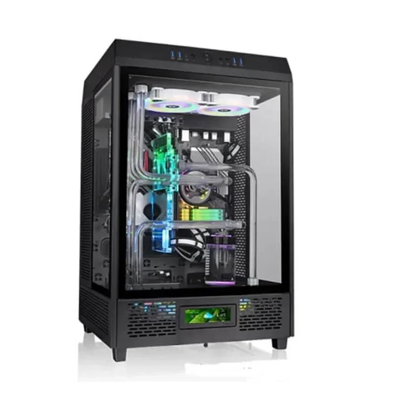 thermaltake tower 500 e atx black mid tower case