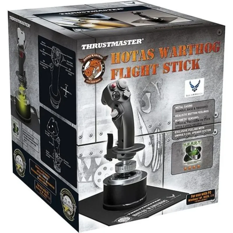 thrustmaster hotas warthog flight stick realistic flight sim