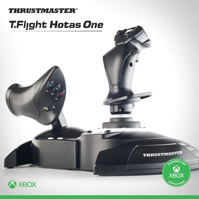 thrustmaster t flight hotas one for xbox one pc precision flight sim joystick