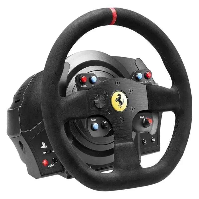 thrustmaster t300 ferrari alcantara racing wheel ps5 ps4 pc