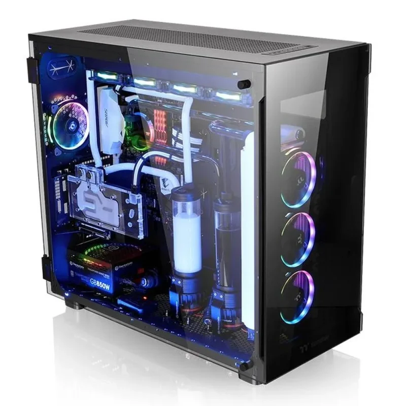 view 91 rgb eatx super tower cabinet black