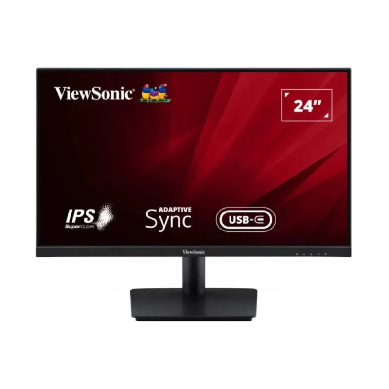 viewsonic va2409 mhu 24 fhd 75hz ips monitor 104 srgb 3ms