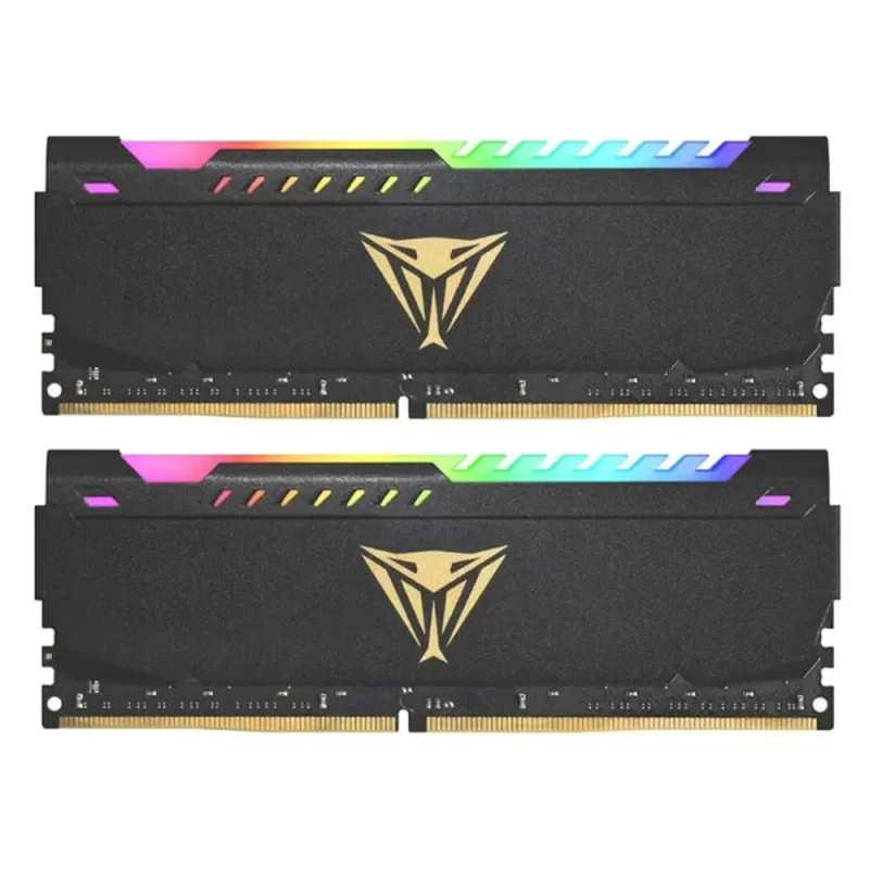 viper steel rgb 16gb ddr4 3200mhz ram 8gbx2 black