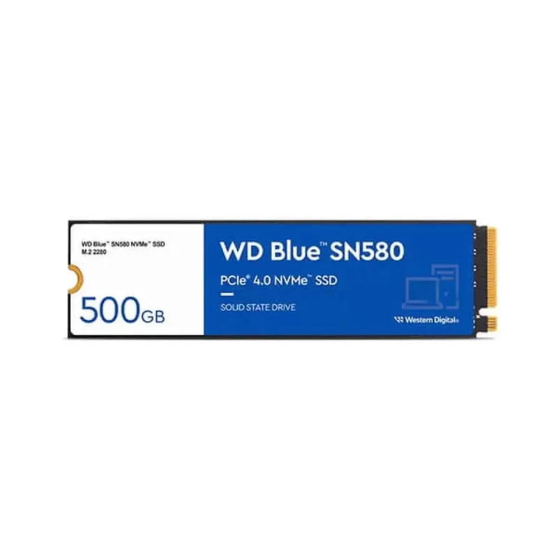 wd blue sn580 500gb m 2 nvme gen4 ssd