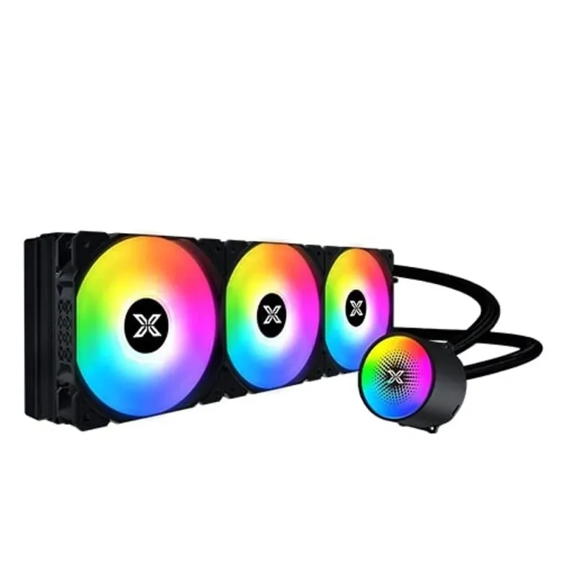 xigmatek 360mm argb liquid cooler black edition