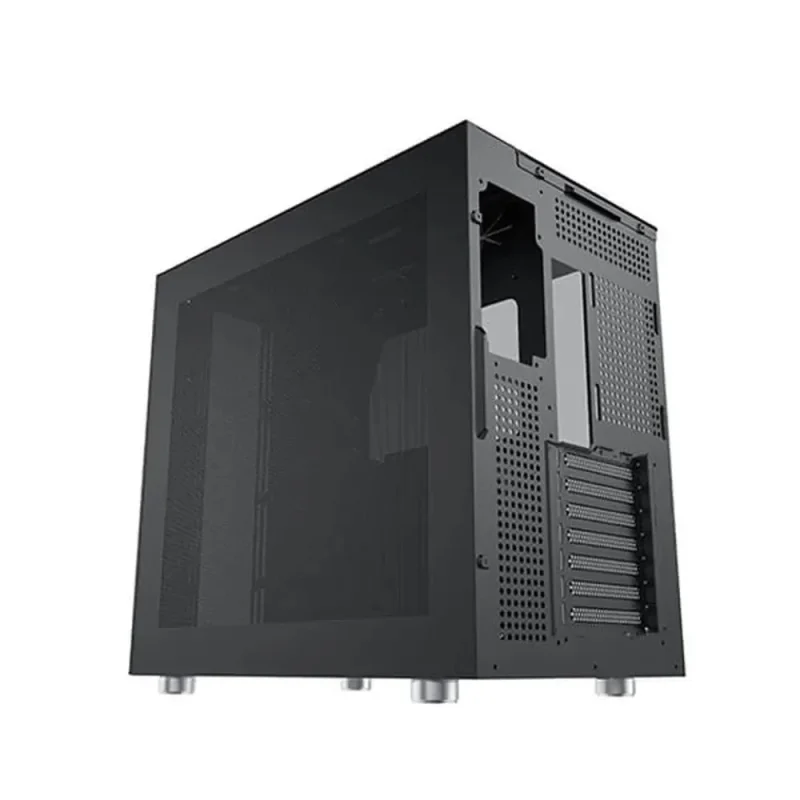 xigmatek aqua ultra black argb e atx mid tower case