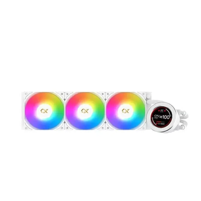 xigmatek arctic 360mm argb white liquid cooler