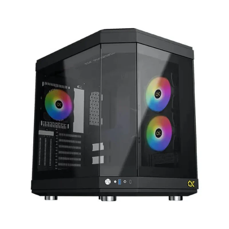 xigmatek cubi eatx mid tower black case