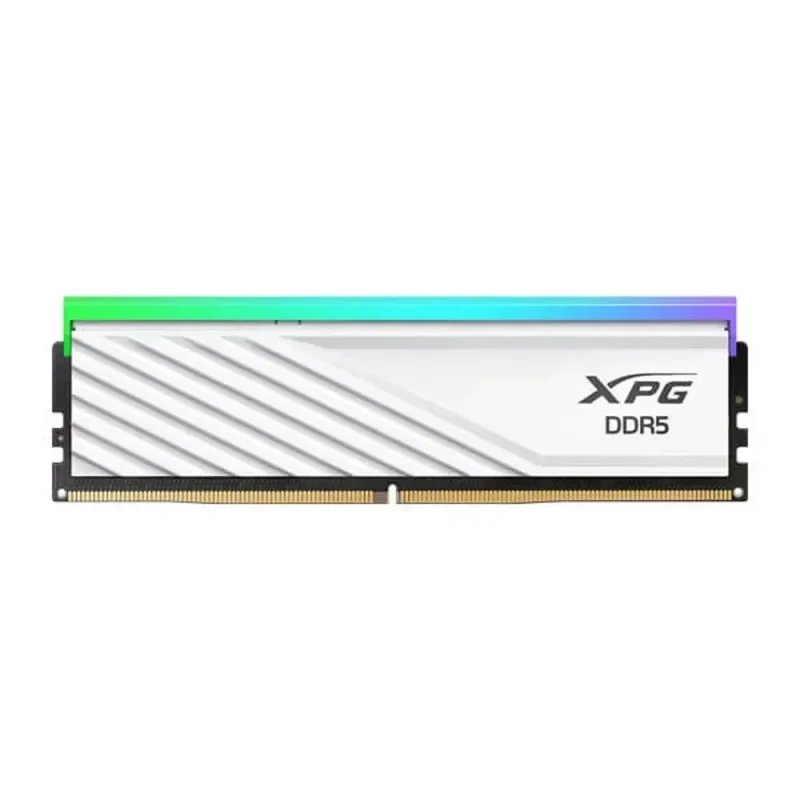 xpg lancer blade rgb 64gb ddr5 ram 6000mhz white