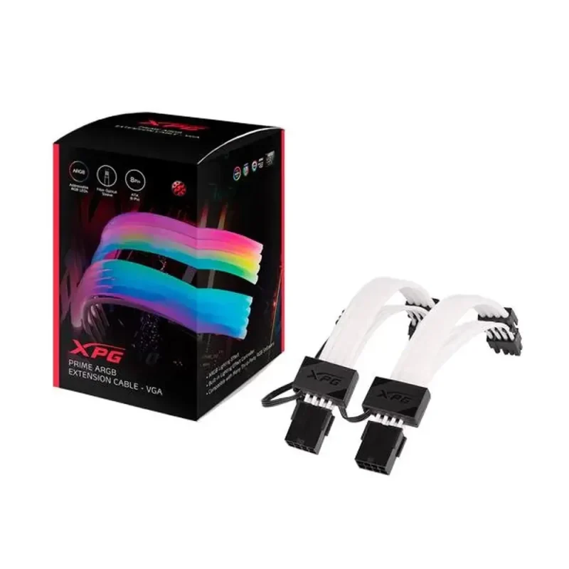 xpg prime argb vga extension cable rgb cable for graphics cards