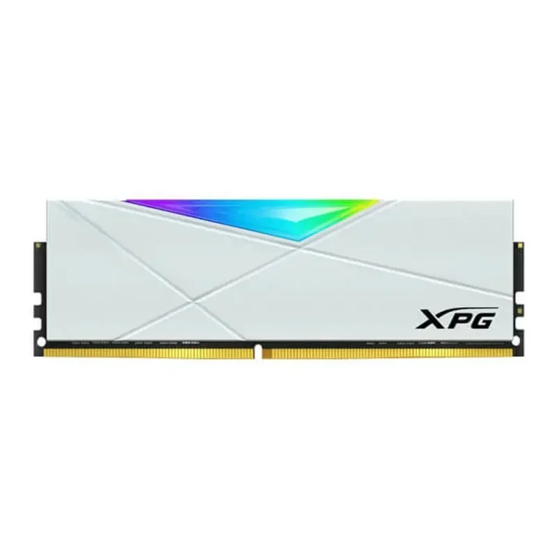 xpg spectrix d50 16gb 3600mhz ddr4 rgb ram white